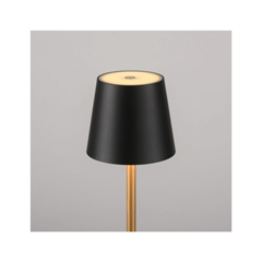 Euria Table Lamp – Black & Gold