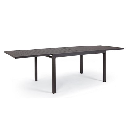 Outdoor Black Extendable Table