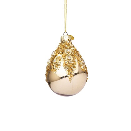 Melissa Gold Ornament