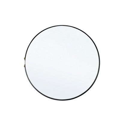 Wall Mirror Black Round Frame