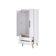 Cabinet 2 Doors 2 Drawers – White