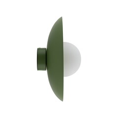 Wall Lamp Slate Glass - Green