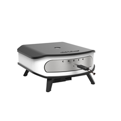 Gas Pizza Oven Rotating Stone and Door 17 Inch