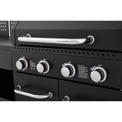 Kitchen Set 4 Burner – Black