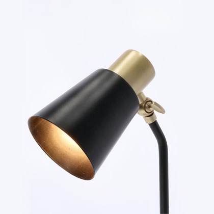 Helsinki black table lamp h40