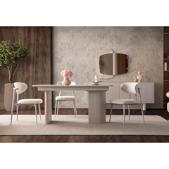 Dining Table 160-200 – Sand Grey