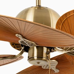 Ceiling Fan L - Old Gold & Brown