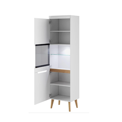 Showcase Cabinet – White