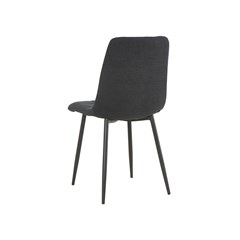 Dining Chair Linen - Black