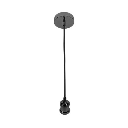 Retro Pendant Holder Black