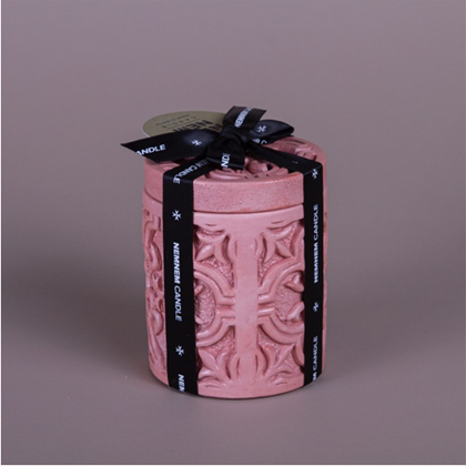 Small Cylinder Jar Maltese Tile