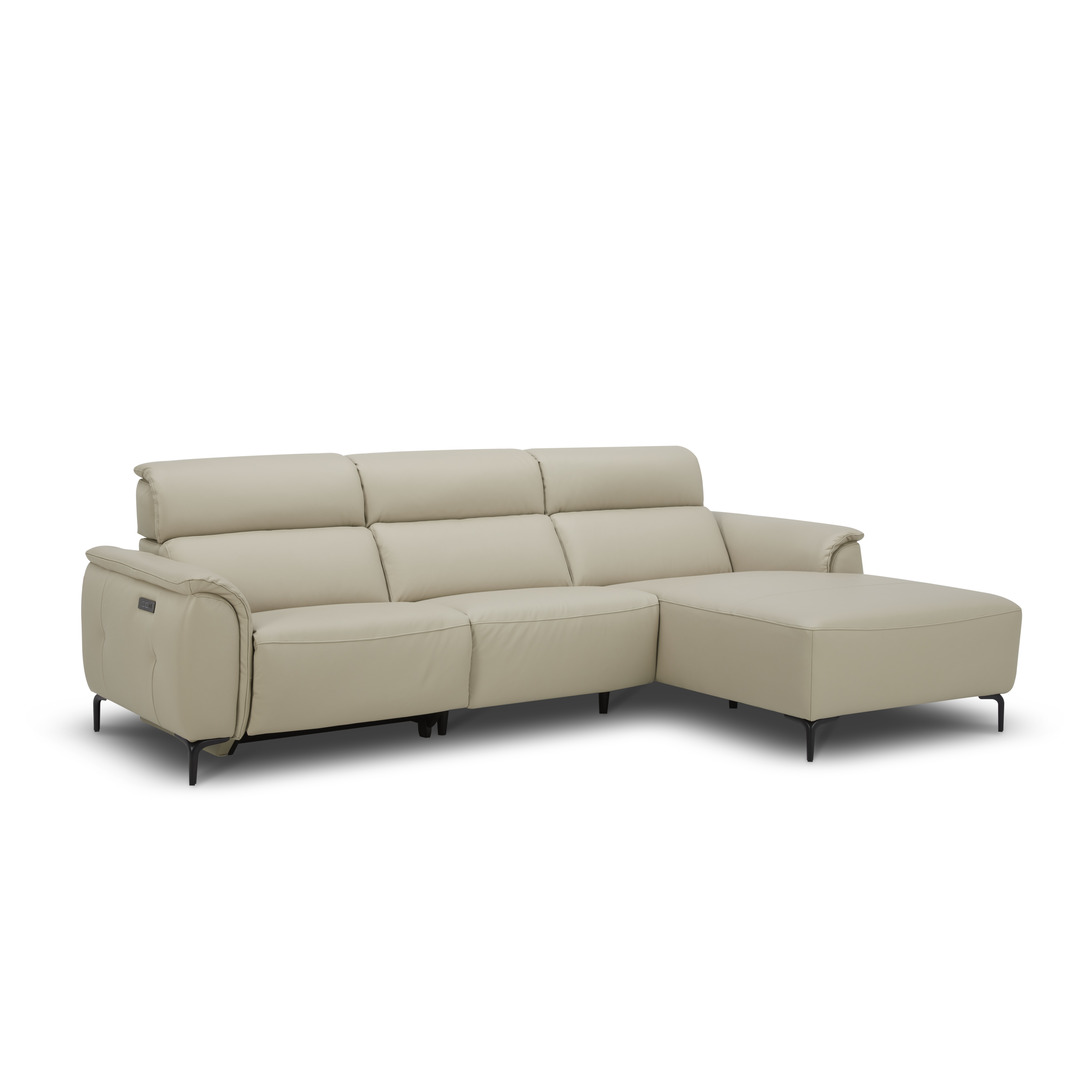 Sofa 2-Seater with CHL Right 1.5 - Beige
