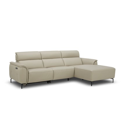 Sofa 2-Seater with CHL Right 1.5 - Beige