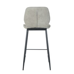 Bar Chair Pu Grey