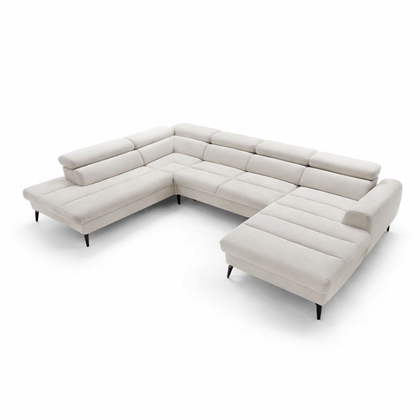 Corner Sofa Bed Chl Left 271cm – White