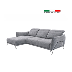 Sofa 2-Seater Large Lateral + Chaise Longue Left – Grey