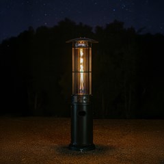 Round Patio Heater – Matt Black