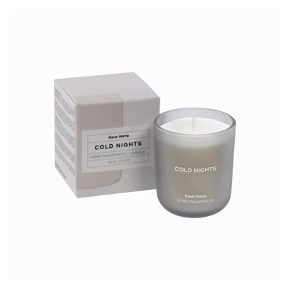 Cold Nights Grey Scented Candle
