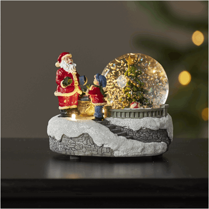 LED Christmas  Snow Globe