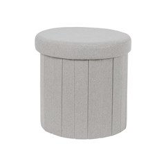 Foot stool Box Foldable Grey Pills