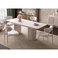 Dining Table 160-200 – Sand Grey