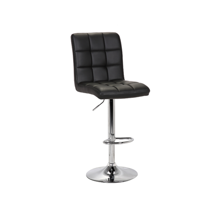 Black Barstool  W41xD46xH93-114cm Black