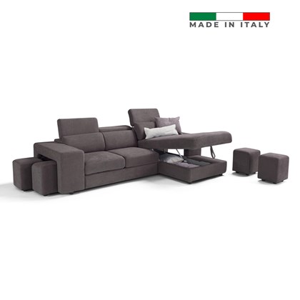 2 Seater Sofa Bed+Chl Right Car - R28