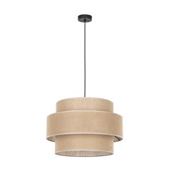 Pendant Lamp Calisto - Jute & Black