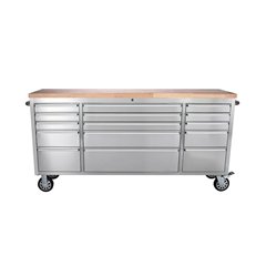 72 Tool Chest- Stainless Steel
