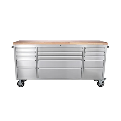72 Tool Chest- Stainless Steel