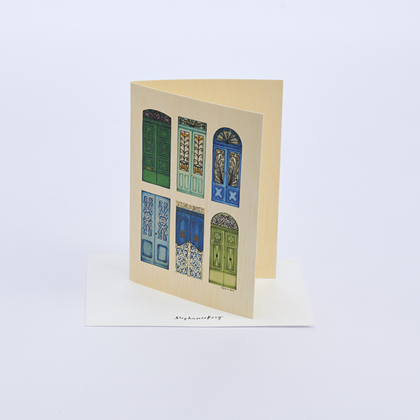 Doors Of Malta Greeting Cards- 6 Doors