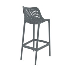 75cm Bar Stool in Dark Grey