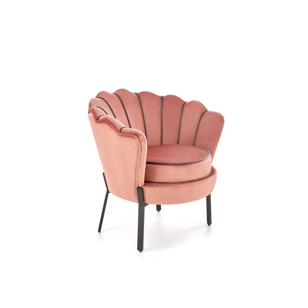 Lounge Chair – Pink & Black