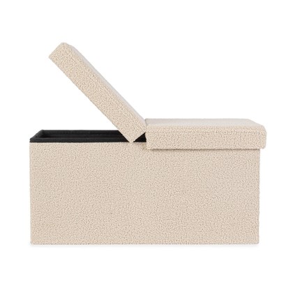 Beige Fold Store Basket