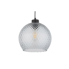 Devon Hanging Lamp – Black & Graphite