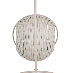 Hang Armchair With Cushion - Beige & Light Grey