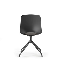 Black Upholstered Chair