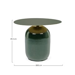 Nalima Dark Green Coffee Table D50