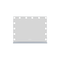 LED Makeup Mirror 60x50 cm - White