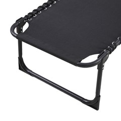 Beach Bed  Foldable Steel  with Pillow