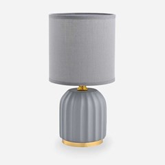 Table Lamp HS - Grey & Gold