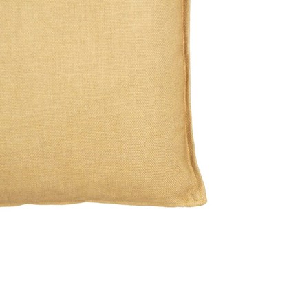 Yellow Polyester Cushion 45x30cm
