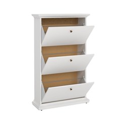 Paris Shoe Cabinet with 3 Compartments