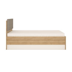 Bed 140 with Lift – Light Riviera Oak & White