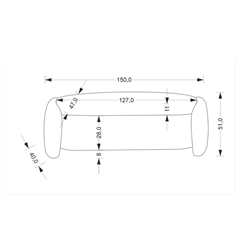 Bench With Storage Cream