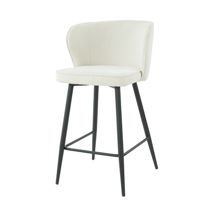 Bar Stool - White & Black