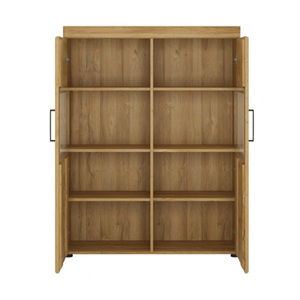 2D Glass Cabinet – Grandson Oak