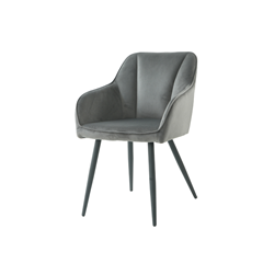 Dining Chair Dark Grey W56xd60xh83cm