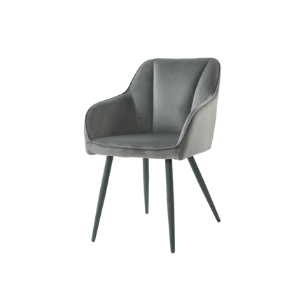 Dinning Chair Dark Grey W56xd60xh83cm