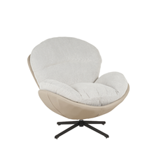 Leisure Chair 360 Rotating – Light Beige
